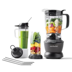 Preparación de batido con nutribullet® Blender Combo en negro