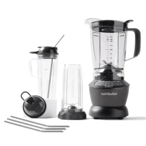 nutribullet® Blender Combo en negro con accesorios