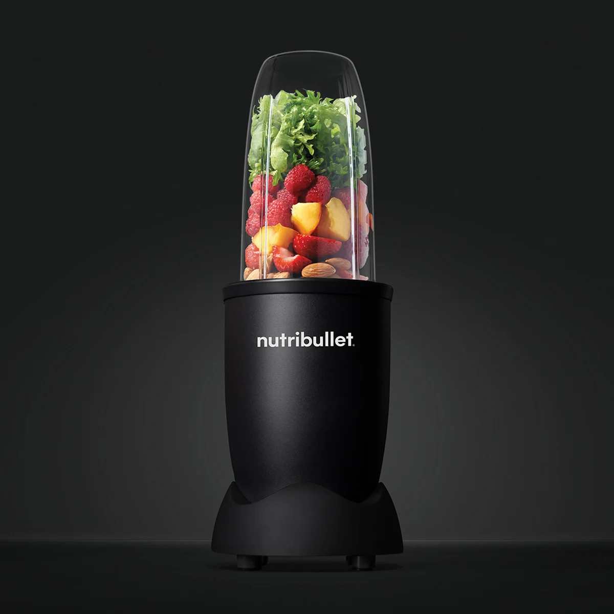 nutribullet® Pro 900W Negro Mate - Licuadora con Alimentos