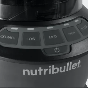 Panel de control de nutribullet® Blender Combo en negro