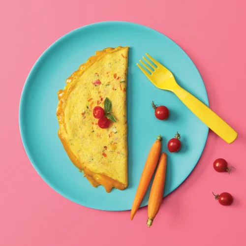 Banner de receta: Tortilla vegetariana | Realizado con licuadoras de nutribullet® | Tienda en línea de nutribullet® México