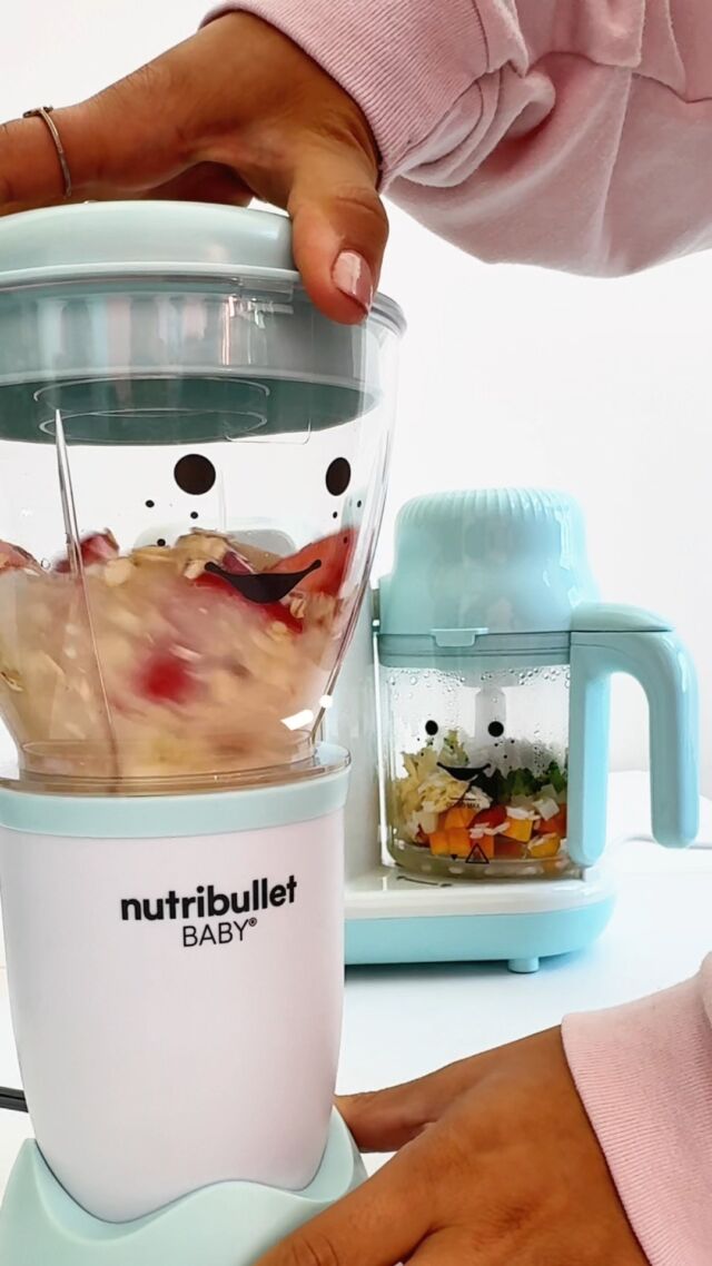 Tu bebé está descubriendo nuevos sabores. 💡👀la línea Nutribullet baby será tu aliado en esta nueva etapa 🥣👶🏻