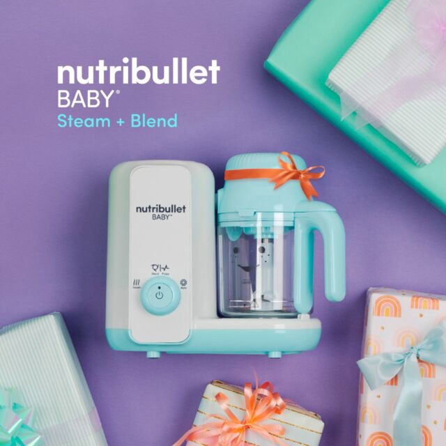 En estas fiestas regala Nutribullet Steam + Blend,🎁 para las mamás que necesitan ahorrar tiempo en cocinar y lavar para disfrutar más tiempo con su bebé👶🏻🎄