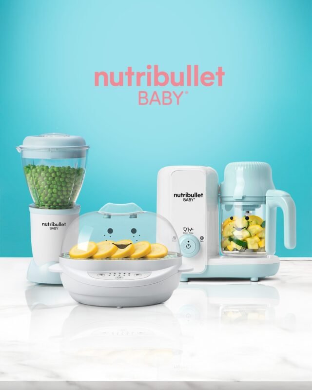 Todas las etapas de tu bebé son hermosas, no te pierdas ninguna y cocina en menos tiempo con la familia baby 🫛🍼🥣