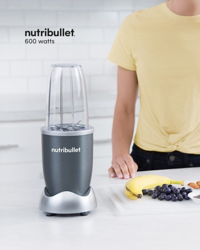 Nuestro clásico con el uso más intuitivo. ¿Ya tienes tu nutribullet 600 watts?🍌🥤