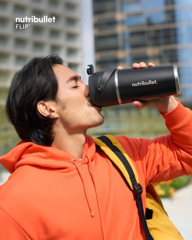 ❄️ frío que dura, blends que siguen tu ritmo.⁣
nutribullet® Flip: estilo y frescura en un solo giro.
