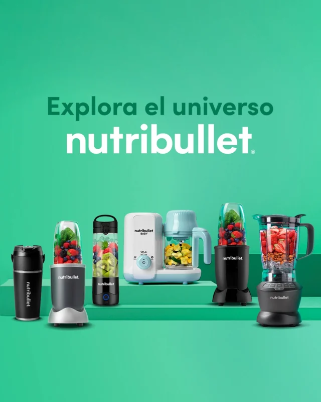 Tenemos una licuadora perfecta para cada estilo de vida: desde portátiles para llevar a todos lados, hasta potentes combos para tu cocina 🌎✨⁣