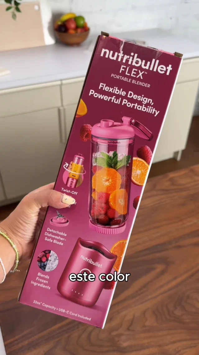 Así se siente estrenar potencia 💪 La nueva nutribullet Flex llega con diseño flexible, base desmontable e indicador led de 3 niveles ✨

¡Dile adiós a lo complicado y hola a la versatilidad!