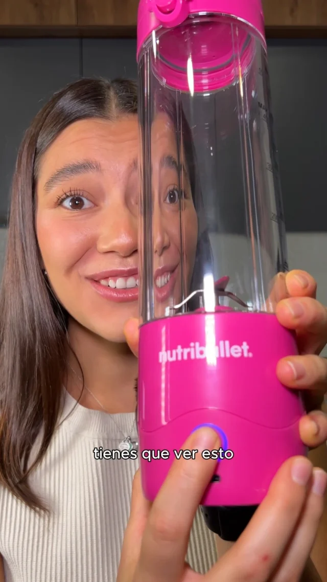 Si te da flojera desayunar saludable, necesitas una portable 💚

La cargo, la uso en cualquier lugar y hago mi smoothie en 30 segundos.

15 usos por carga y solo 1 kilo de peso — mi nueva rutina no necesita enchufe ⚡️