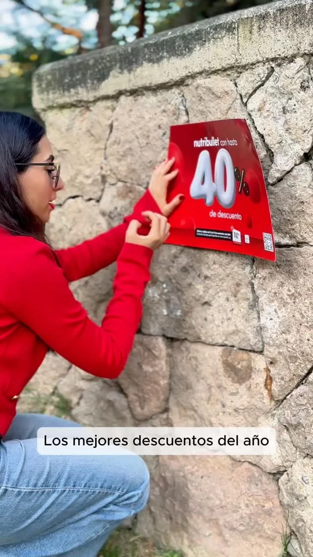 El Buen Fin se vive con estilo ❤️‍🔥 Hasta 40% de descuento en tu nutribullet favorita.

Flex, Flip, Portable, Ultra… todas listas para que elijas la tuya 💪

Solo por pocos días — no te quedes sin la tuya.
🔴 Válido del 13 al 17 de noviembre en nutribulletmexico.com