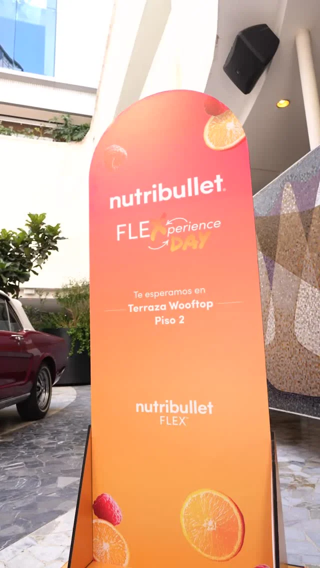 Así vivimos el nutribullet® Flexperience day ⚡️⁣
⁣
Presentamos oficialmente la nueva nutribullet® Flex junto a creadores de contenido e invitados en donde pudieron conocer y probar todas las bondades y su gran desempeño en una activación hecha para movernos 💫⁣
⁣
La nueva nutribullet Flex  ya está aquí. Y viene a cambiar la forma de mezclar y llevar tu energía 💪⁣
⁣
Ve por la tuya a nuestro .com ⁣