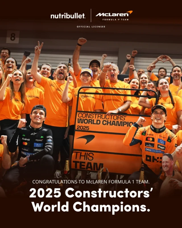 ¡Muchas felicidades al Campeón Mundial de Pilotos @lando y a todo el equipo  @mclaren F1 Team!⁣
⁣
Una temporada increíble y un momento inolvidable para toda la escudería.⁣
⁣
Orgullosos de impulsar este camino juntos.🏆⁣
⁣
⁣
#AceleraTuEnergía 🚀⁣