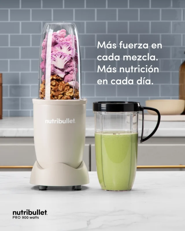 Cuando tu rutina exige más potencia, siempre hay una nutribullet que te acompaña en casa. ⚡⁣
⁣
Diseñada para mezclas más exigentes y resultados más intensos, la nutribullet Pro 900W transforma ingredientes resistentes en hábitos saludables.⁣
⁣
Máxima nutrición, mínimo esfuerzo. ⁣
⁣
https://nutribulletmexico.com/producto/nutribullet-pro-900w/