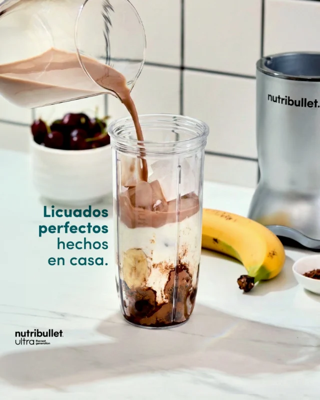 Si eres de licuados diarios, esto te interesa. 👀 ⁣
⁣
La nutribullet® Ultra es la indicada: potente, elegante, fácil de usar y perfecta para licuados cremosos, sin grumos y con textura deliciosa. Todo listo en minutos… Y lo mejor desde tu casa 🏠🥤✨⁣
⁣
