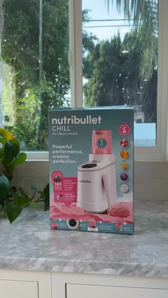Unboxing de mi nueva nutribullet® Chill™. 🍨✨⁣
⁣
Ahora preparar helados y postres súper cremosos, sin complicaciones y ocupando muy poco espacio es posible. ⁣
⁣
Todo listo para empezar a crear. 😉⁣
 ¡nutribullet Chill™ ya disponible!⁣