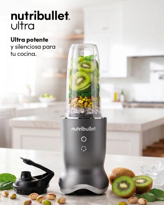 ¿Por qué quedarte solo en smoothies cuando puedes ir más allá con tu nutribullet® Ultra? 🌪️⁣
Siendo la más potente de nuestra línea single blending, la Ultra está diseñada para quienes buscan la máxima nutrición con mayor rendimiento. 🥑⁣