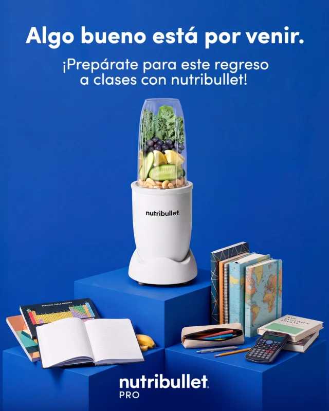 ¡Este regreso a clases prepárate para ahorrar tiempo y dinero!⁣
Muy pronto llega la oportunidad perfecta para equipar tu cocina con nutribullet®⁣
Mantente atento y activa tus notificaciones ¡Que no se te pase! 😉⁣