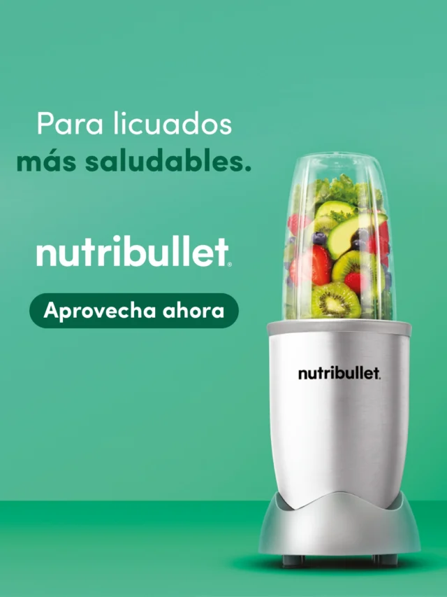 Transforma frutas, verduras y semillas en nutrientes súper fáciles de absorber 🍏. Este Halloween, olvídate de los sustos y dale a tu cuerpo la dosis de nutrición con tu nutribullet® 600w. 👻Nutrición rápida y sin complicaciones.⁣
⁣
Del 6 al 10 de octubre aprovecha todos los descuentos en Amazon.