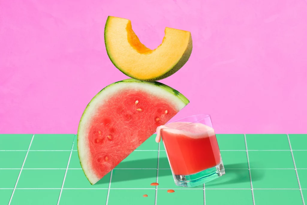 Banner de receta: Melón Medley | Realizado con licuadoras de Nutribullet® | Tienda en línea de Nutribullet® México