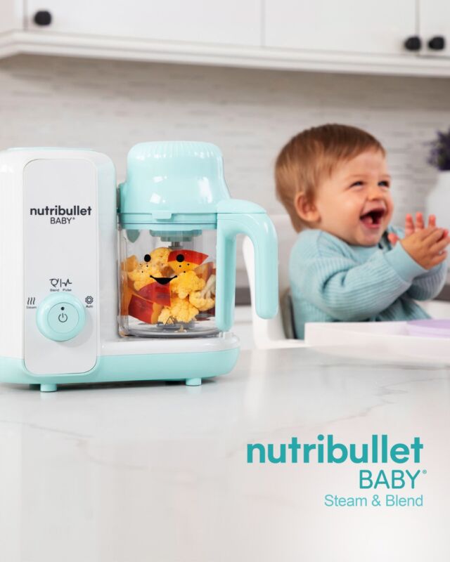 ¡Simplifica tu rutina! Ahora 2 en 1. 🥦🍠🍎

Nutribullet Baby Steam and Blend, llegó para quedarse y volverse el mejor aliado para tu bebe. 👶💕