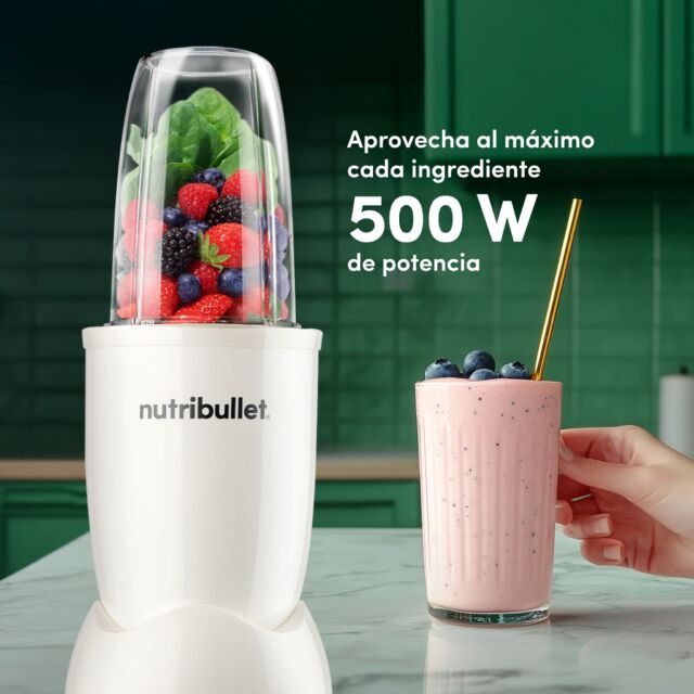 Empieza tu vida healthy de forma simple e intuitiva, con Nutribullet 500w 🍃