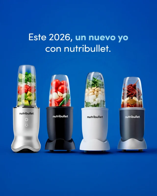 Una sola nutribullet, para todos los días 🤩⁣
⁣
Desayuno, comida, cena o lo que se atraviese 👀.⁣
⁣
Para nutrirte, sin complicarte 🌱⁣