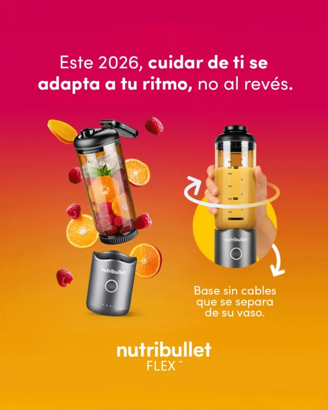 Para ti que estás siempre en movimiento 🤸🏻⁣
⁣
Prepara tu licuado donde quieras, separa el vaso de su motor y lleva solo lo que necesitas. ⁣
⁣
Mezclas nutritivas en movimiento.✨⁣
⁣
Máxima nutrición, mínimo esfuerzo.⁣
