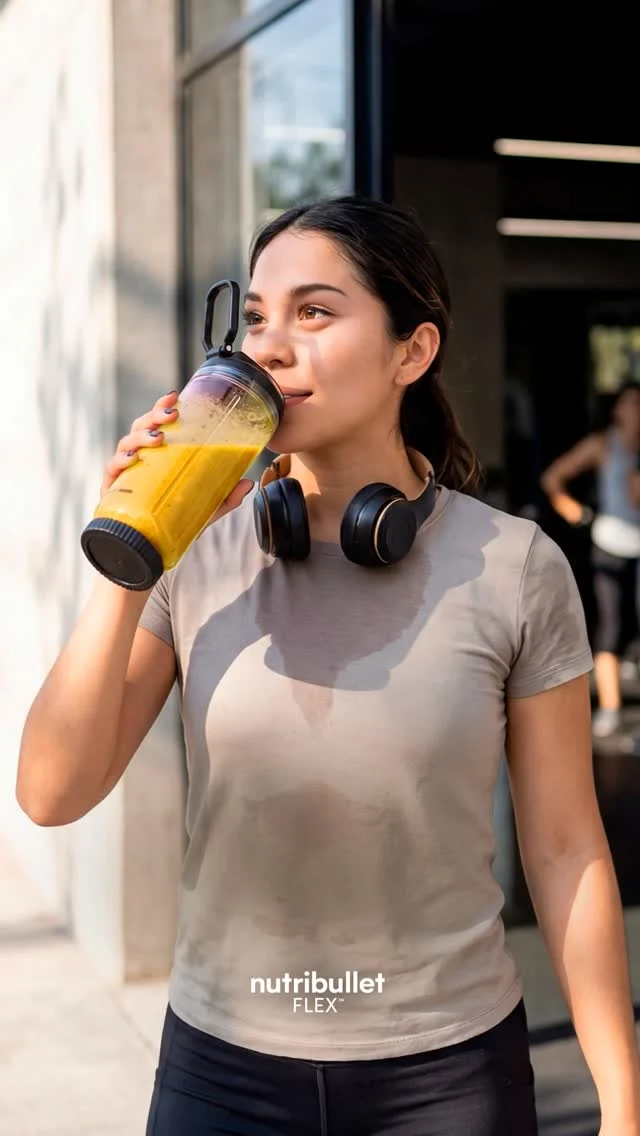 Con nutribullet Flex, tienes nutrición en movimiento, mínimo esfuerzo. ⁣
Tu nuevo yo,  estés en donde estés. ⁣