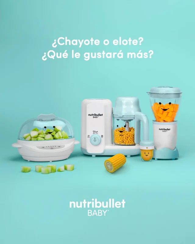 Cada sabor nuevo es un descubrimiento. 🤩⁣
⁣
Con nutribullet Baby, tú eliges los ingredientes y le das la nutrición que necesita en cada pequeño gran comienzo. 🥦🍠🌟⁣
https://nutribulletmexico.com/bebe/⁣